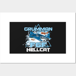 F6F HELLCAT T-SHIRT GIFT HELLCAT TEE GIFT Posters and Art